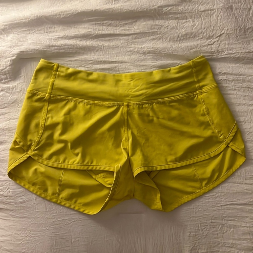 lululemon speed up shorts!!